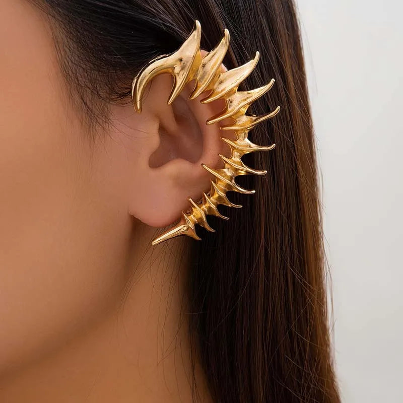 SPIRE Ear Cuff-earring-SAINT CHIC