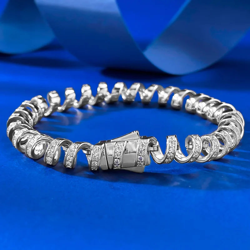 COIL Diamond Wrap Bangle Main image