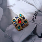 REGALIA Gemstone Brooch