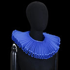 PLEAT DRAMA Mesh Ruffle Collar