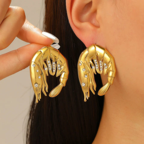 GILDA Prawn Earrings
