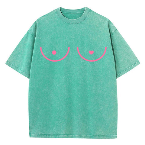 BOOBIES Vintage Washed Tee