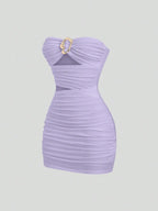 TORQUE Ruched Mini Dress