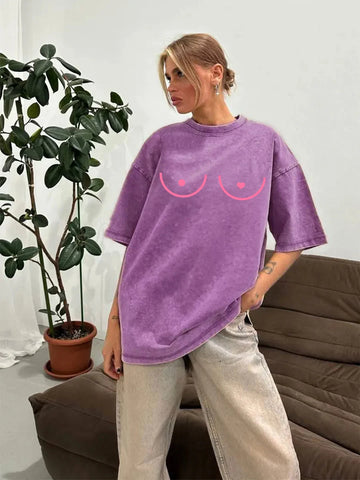 BOOBIES Vintage Washed Tee