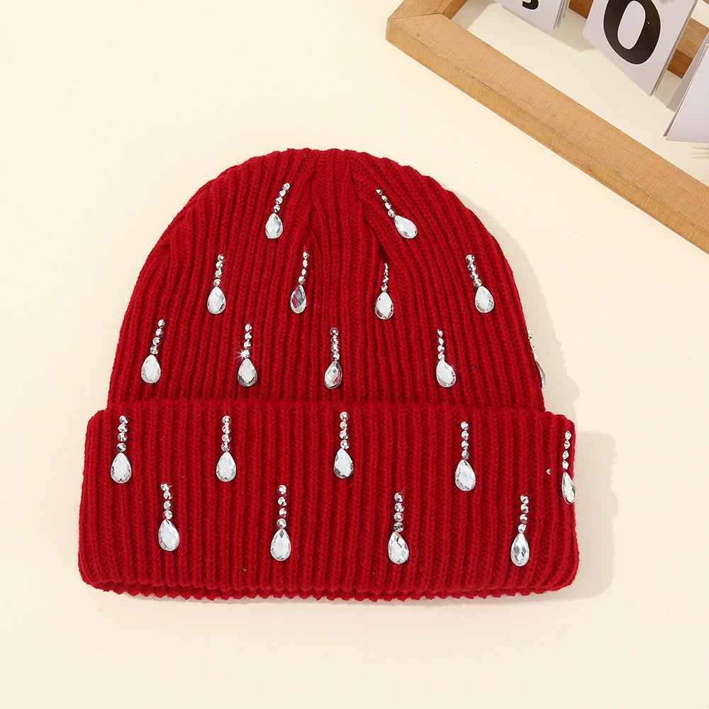 CRYSTAL DRIP Beanie