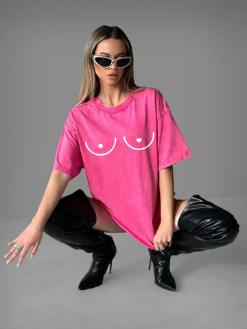 BOOBIES Vintage Washed Tee