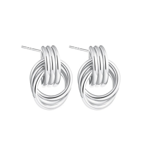 SCULPTURA Vintage Twist Earrings