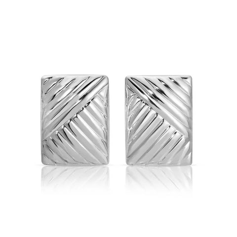 SCULPTURA Vintage Twist Earrings