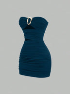 TORQUE Ruched Mini Dress