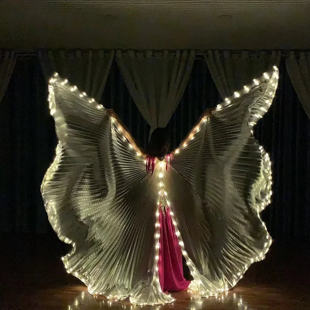 Phantom Wings LED Cape – Adult Light-Up Performance Costume