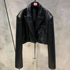 SHOULDER Sheepskin Blazer