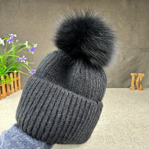 NORDIK Pom Beanie