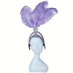 SHOWGIRL Ostrich Feather Headdress