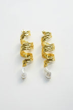 HELIX Drop Earrings