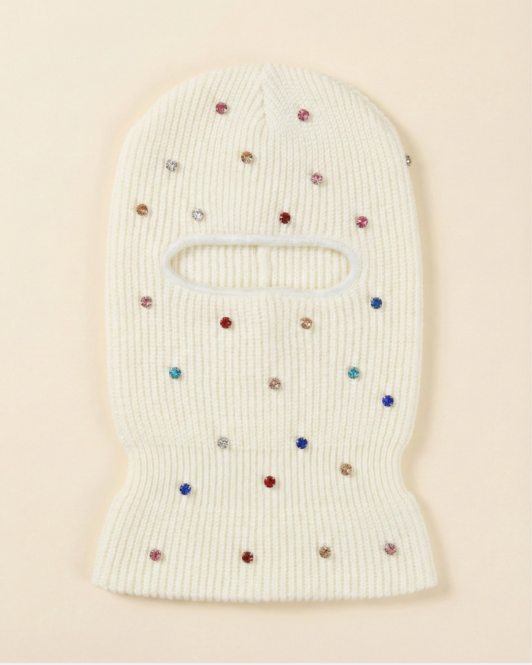 VELORA Crystal Veil Balaclava-hat-SAINT CHIC