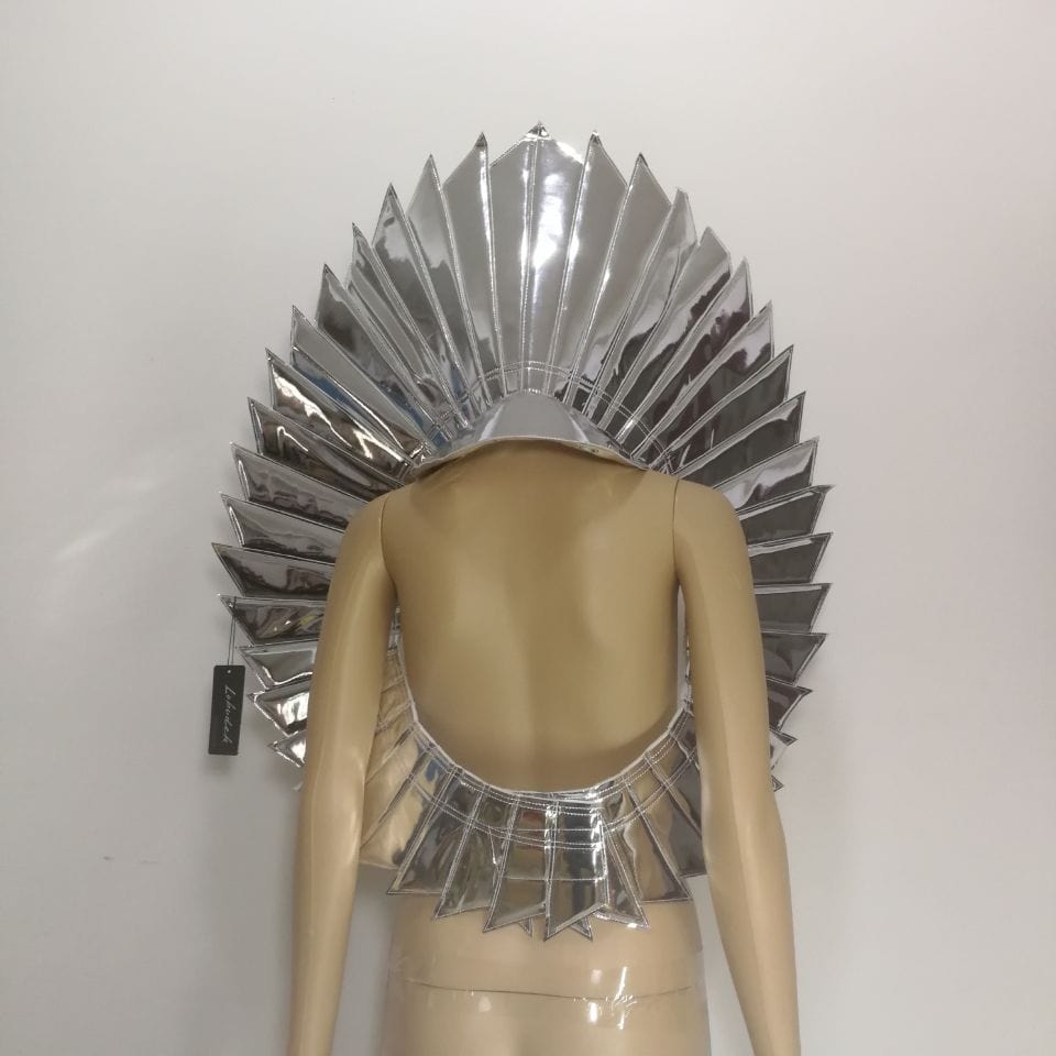 ARIES Wing Collar-Costumes-SAINT CHIC-Silver-SAINT CHIC