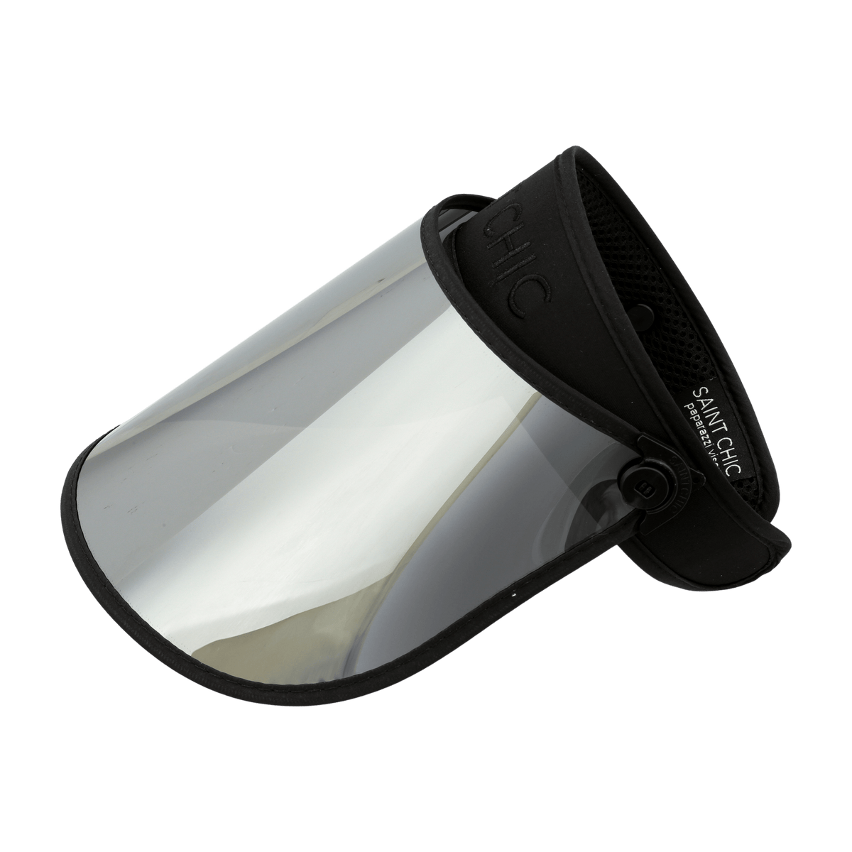 CHROME PAPARAZZI VISOR® Long Lens Sun Shield – 99% UV Protection-Hats-SAINT CHIC-SAINT CHIC