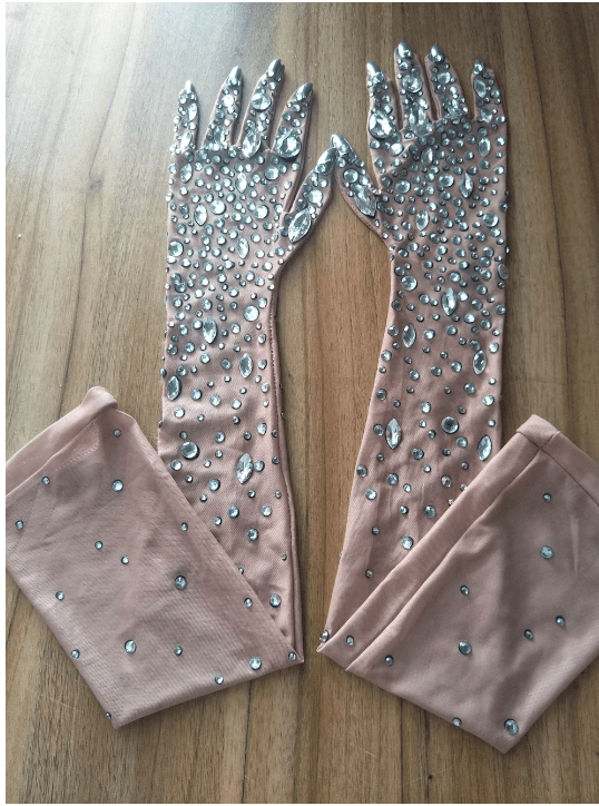 HOLLYWOOD Party Gloves-Gloves-SAINT CHIC-Cluster-SAINT CHIC