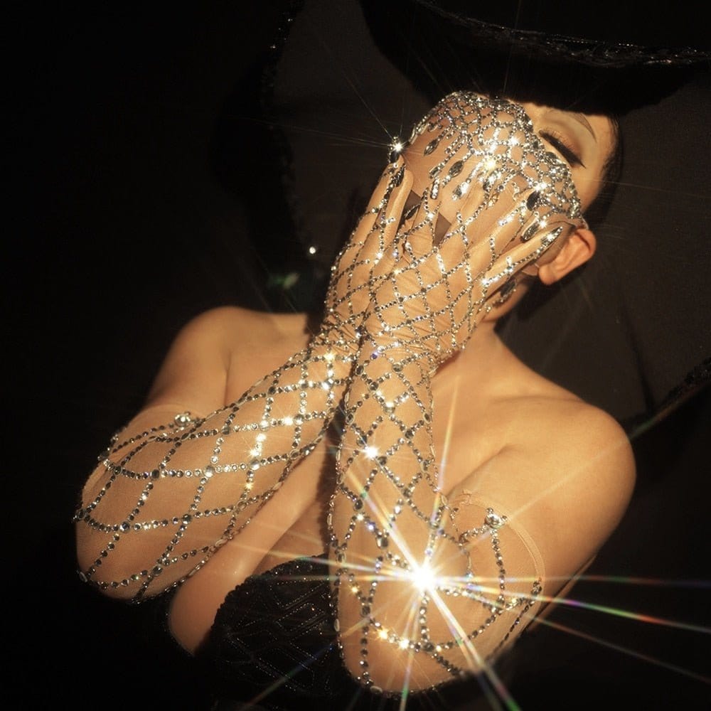 HOLLYWOOD Party Gloves-Gloves-SAINT CHIC-Trellis-SAINT CHIC