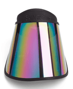 PAPARAZZI VISOR® 1.0 – Black Rainbow Lens Sun Shield-Hats-SAINT CHIC-SAINT CHIC