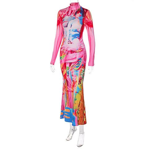 ARTPOP Maxi Dress - SAINT CHIC