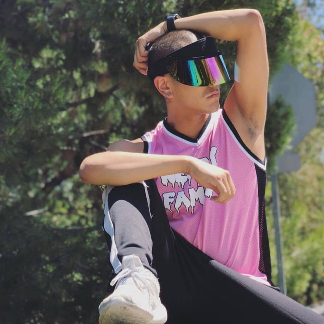 BLACK PAPARAZZI VISOR® 2.0 – Original Rainbow Lens UV Sun Shield with UPF 50+-Hats-SAINT CHIC