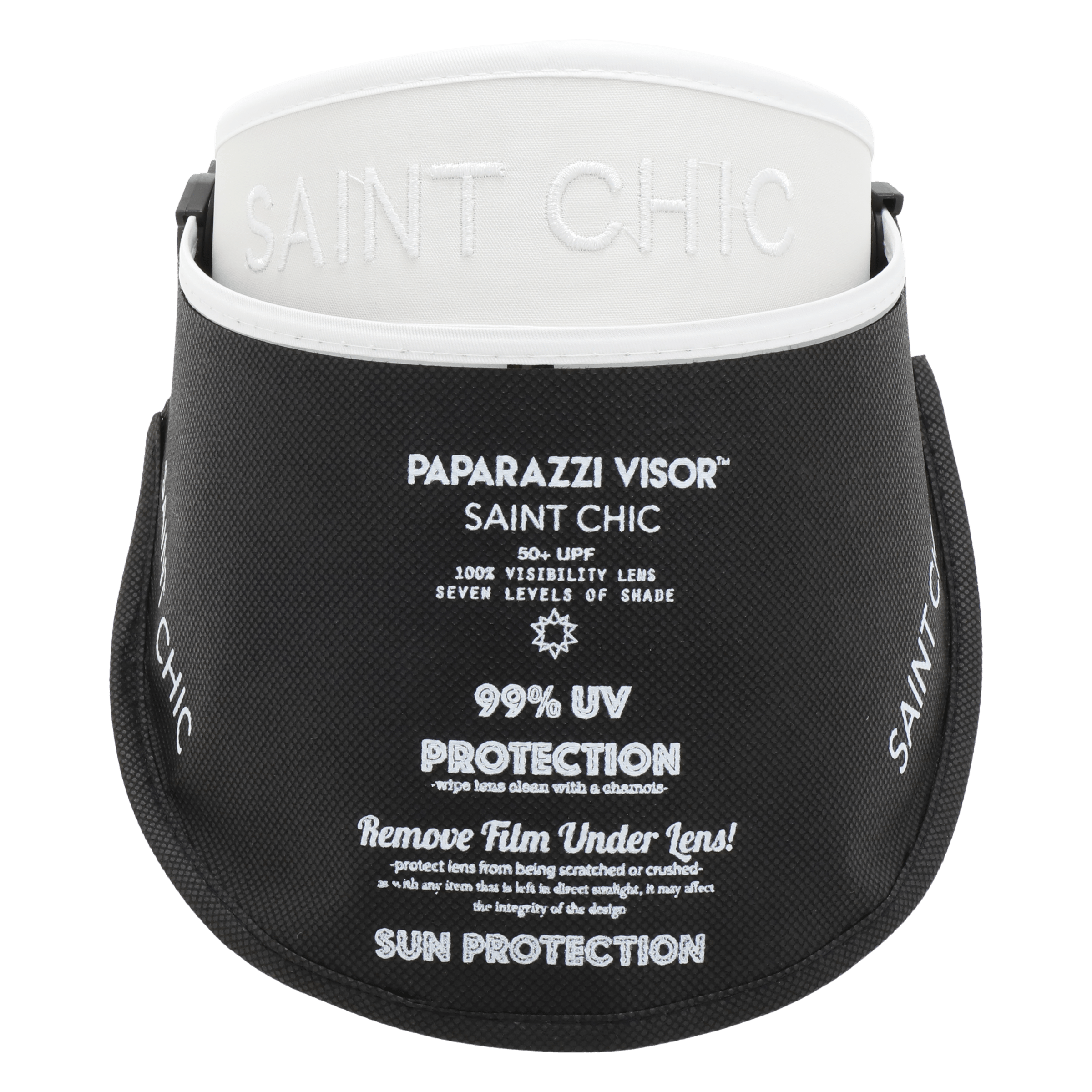 Chrome Anti Paparazzi Visor®-Hats-SAINT CHIC