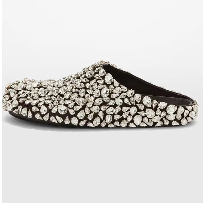 CRYSTAL DRENCH Slides-shoe-SAINT CHIC