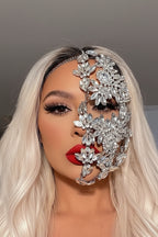 FLEUR Crystal Mask-MASKS-SAINT CHIC