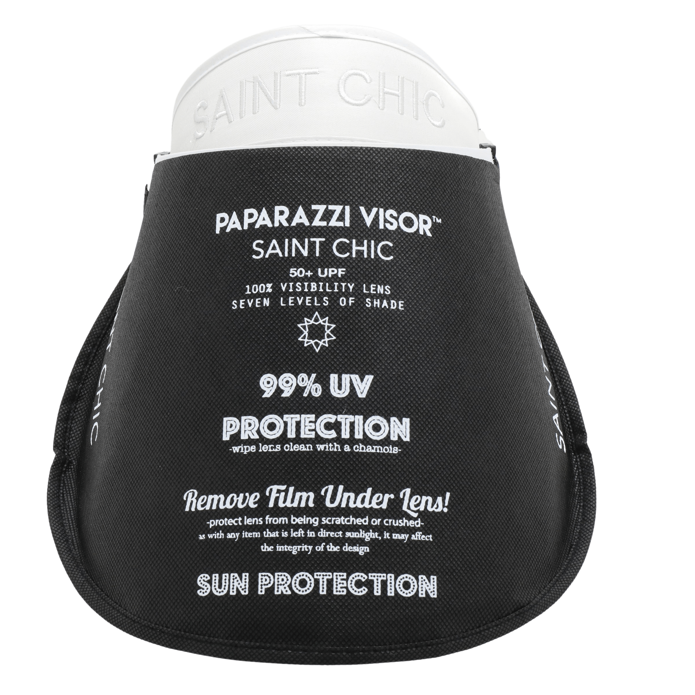 PEARL PAPARAZZI VISOR™ 1.0 Sun Hat-UV Visor-SAINT CHIC