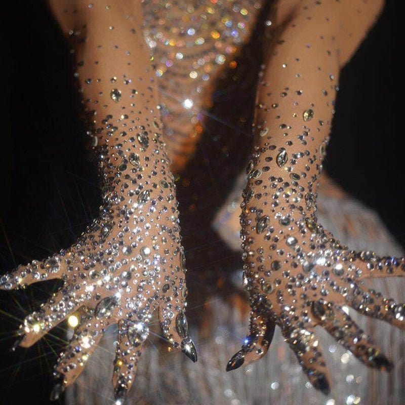 HOLLYWOOD Party Gloves Image secondaire du produit