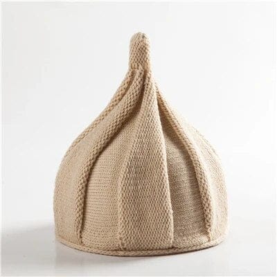 SAINT CHIC Hat Beige TWISTED Hat Imagen principal del producto