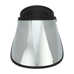 SAINT CHIC Hats Black CHROME PAPARAZZI VISOR® Sun Hat Long Lens