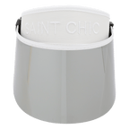 SAINT CHIC Hats CHROME ANTI Paparazzi Visor™ Sun Hat