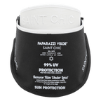 SAINT CHIC Hats CHROME ANTI Paparazzi Visor™ Sun Hat