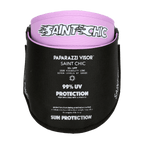 SAINT CHIC Hats PURPLE FLAME PAPARAZZI VISOR™ 2.0 Sun Hat