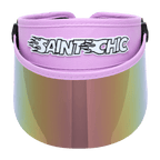 SAINT CHIC Hats PURPLE FLAME PAPARAZZI VISOR™ 2.0 Sun Hat