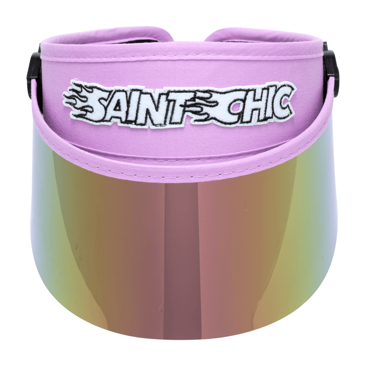 SAINT CHIC Hats PURPLE FLAME PAPARAZZI VISOR™ 2.0 Sun Hat