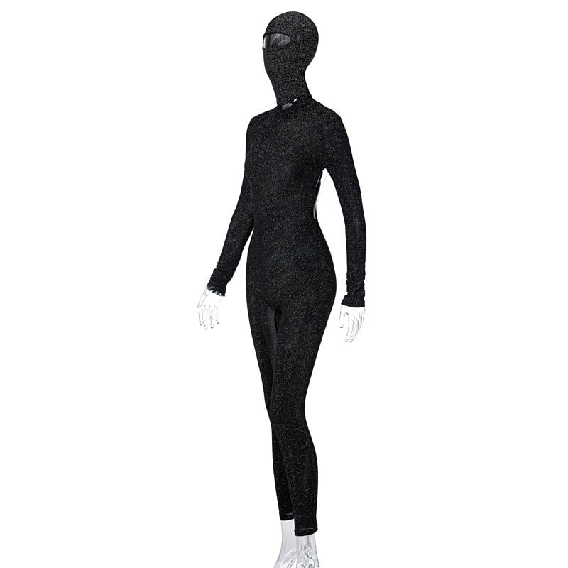 Black upgraded Spandex Full Body Zentai suit  Full body suit, Full body  jumpsuit, Animal print tights