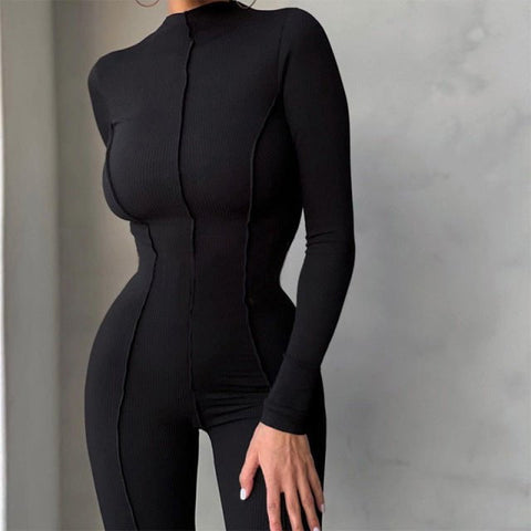 Amazon.com: Women Jumpsuit Square Neck Long Sleeve Ribbed Shapewear  Clothing Tummy Control Workout Yoga (Black, X-Small) : Clothing, Shoes &  Jewelry