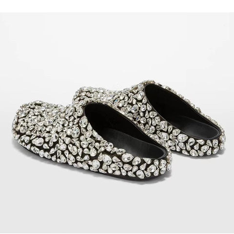 SAINT CHIC shoe CRYSTAL Slides