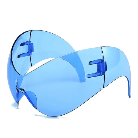 SAINT CHIC sunglasses Blue WRAPPED Shades