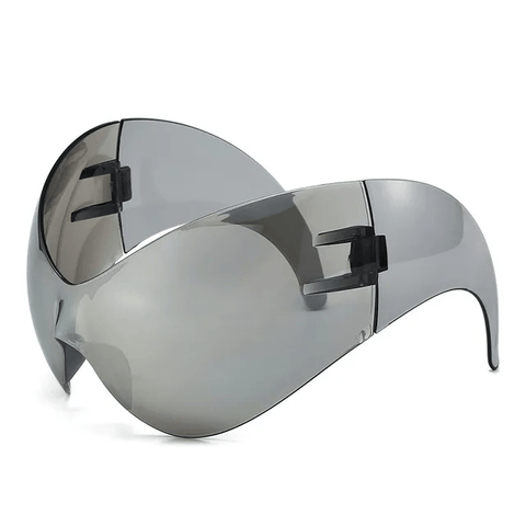 SAINT CHIC sunglasses Silver WRAPPED Shades