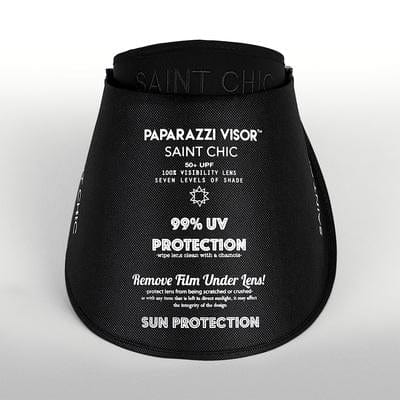 SAINT CHIC UV Visor CLEAR Paparazzi Visor™ Long Lens