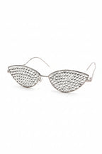 SAINTCHiC Sunglasses CAT-EYE Rhinestone Sun Glasses