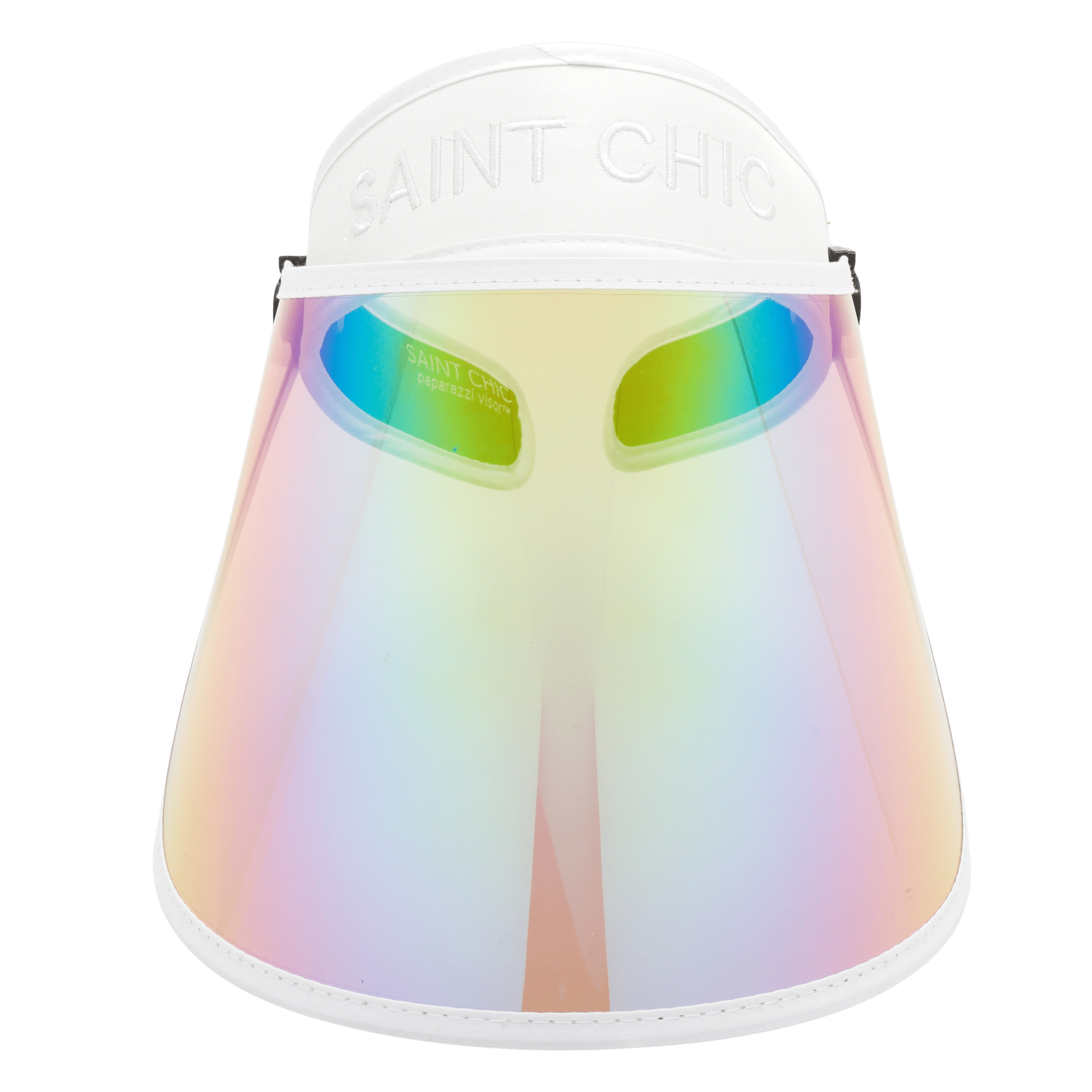 SAINTCHiC UV Visor One Size / White PEARL PAPARAZZI VISOR™ 1.0 Sun Hat